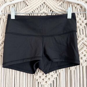 Lululemon Black Athletic Shorts Size 2